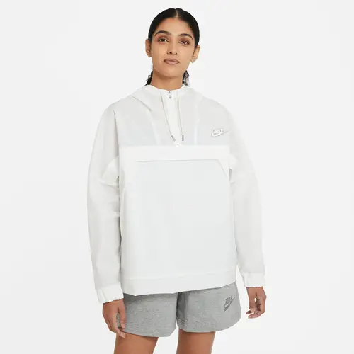 Nike Sportswear Anorak Dame Xs Hvid