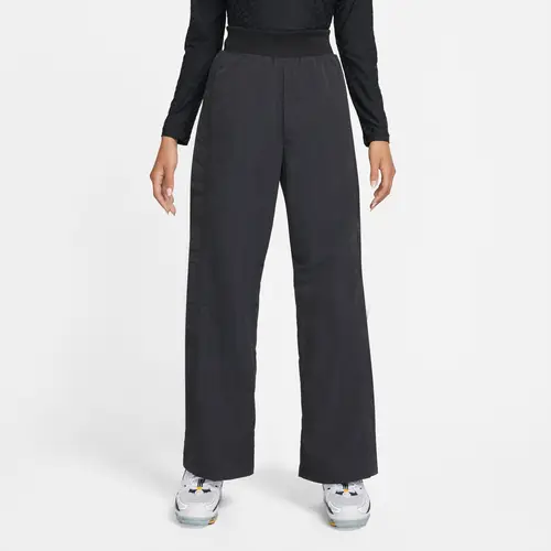 Nike Sportswear Icon Clash Woven Wide Leg Bukser Dame Xs Sort