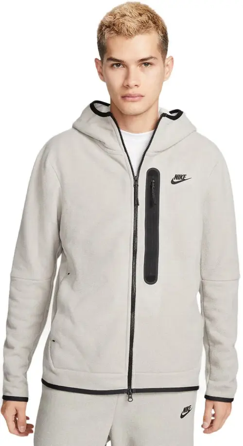 Nike Sportswear Tech Fleece Fullzip Winterized Hættetrøje Herre Xs Grå