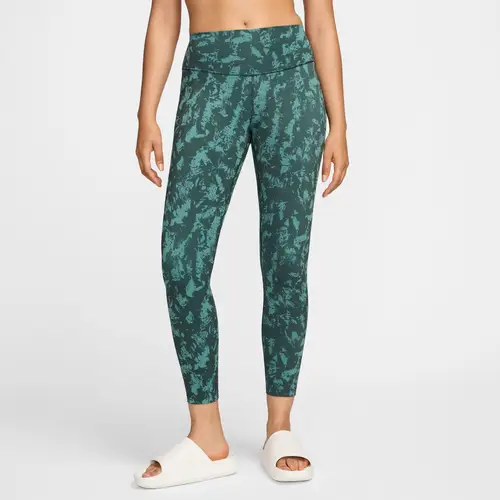 Nike One Women High Waist Tight Dame Xs Grøn