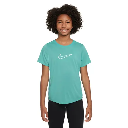 Nike One Girls Drifit Tshirt Dame 158170 / Xl Grøn