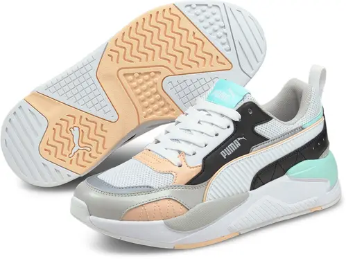 Puma Xray 2 Square Sneakers Dame 39 Multifarvet