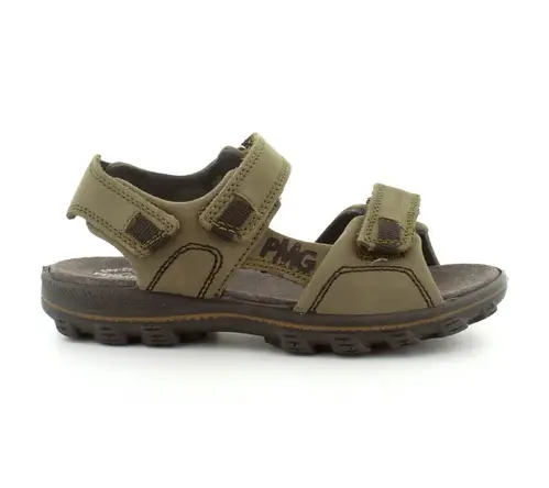 Primigi Rafting børnesandaler - (Army grøn, str. 29, Nubuck) - Udsalg