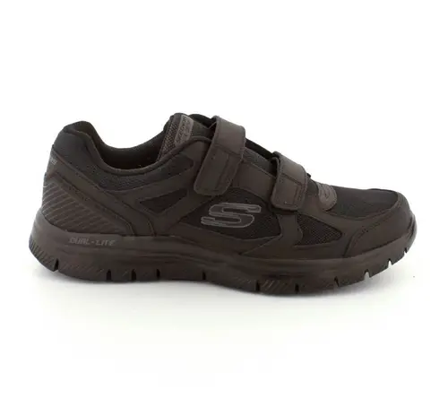 Skechers Flex Advantage herresko - (Sort, str. 42, Tekstil)