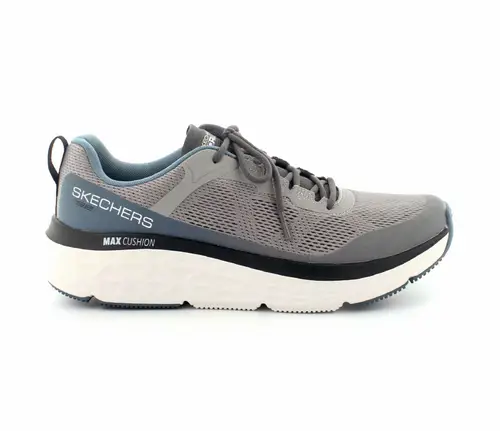 Skechers Max Cushioning Delta herresko - (Grå, str. 42, Tekstil)