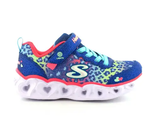 Skechers Love Match Lights børnesko - (Multi, str. 29, Tekstil)