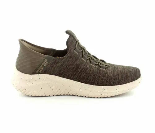 Skechers Right Away slip-ins herresko - (Army grøn, str. 47.5)