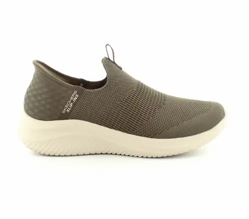 Skechers Cozy Streak slip-ins damesko - (Army grøn, str. 37, Tekstil)