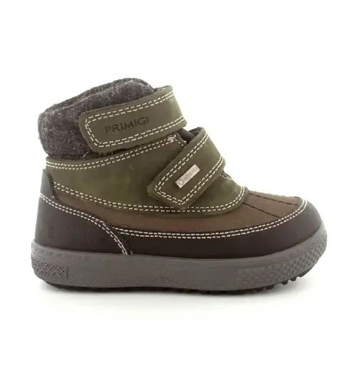 Primigi Barth GTX børnestøvler - (Army grøn, str. 21, Nubuck)