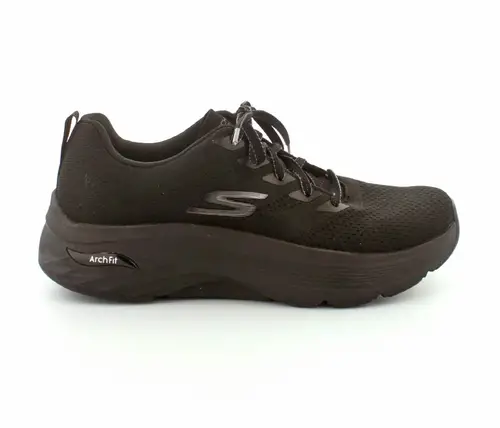 Skechers Max Cushioning Arch Fit herresko - (Sort, str. 43, Tekstil)