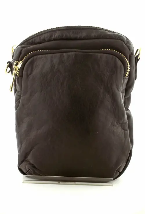 Depeche Guld Crossbody - (Sort, Onesize, Læder)