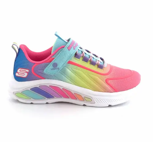 Skechers Rainbow Cruisers børnesko - (Multi, str. 32, Tekstil)