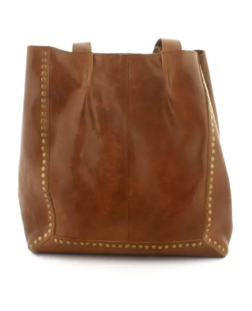 Depeche Med Nitter Shopper - (Cognac, Onesize, Læder)