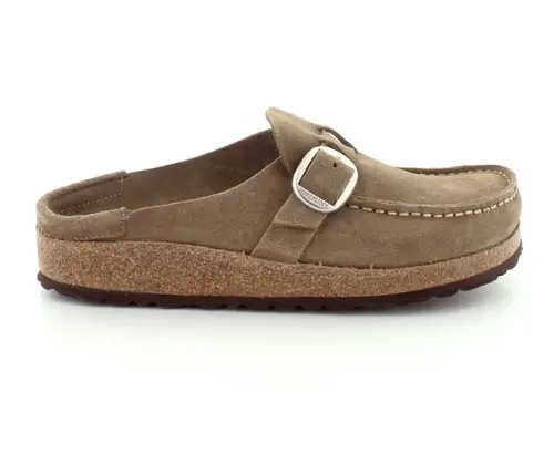 Birkenstock Buckley Gray dame hjemmesko - (Grå brun, str. 41)