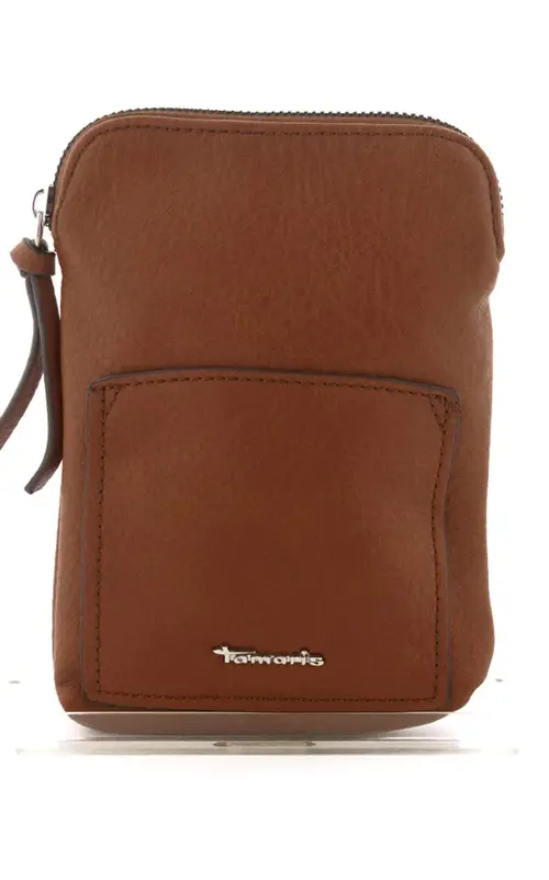 Tamaris Alessia Mobil Crossbody - (Cognac, Onesize, Imiteret læder)