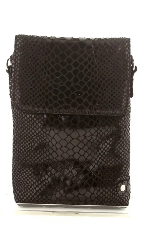 Depeche Mobilebag Croco Crossbody - (Sort, Onesize, Ruskind)