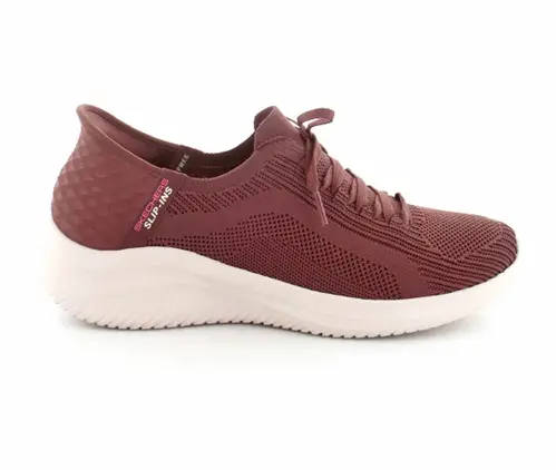 Skechers Slip-Ins Ultra Flex damesko - (Bordeaux, str. 36, Tekstil)