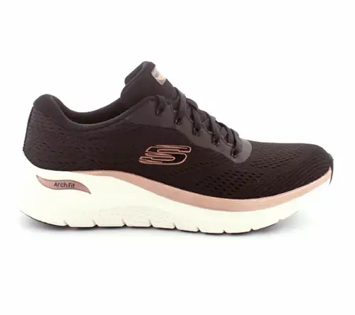 Skechers Arch Fit damesko - (Sort, str. 39, Tekstil)