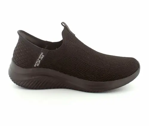 Skechers Slip-Ins Ultra Flex damesko - (Sort, str. 37, Tekstil)