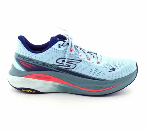 Skechers Max Cushioning Propulsion damesko - (Lys blå, str. 37)