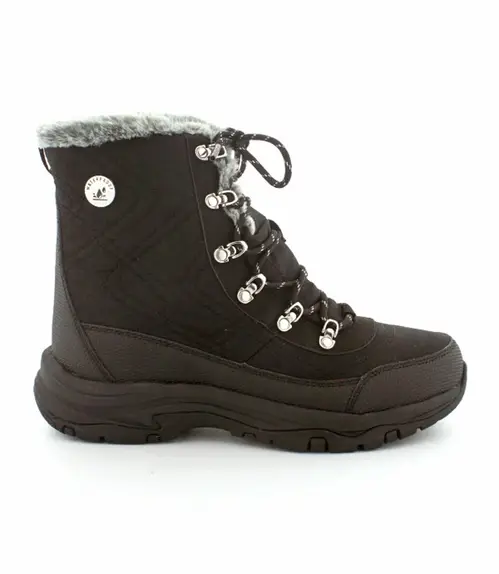 Skechers Trego Cold s damestøvler - (Sort, str. 37, Tekstil)