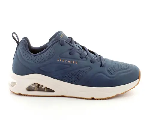 Skechers Tres Air Uno Casairal herresko - (Mørk blå, str. 41)