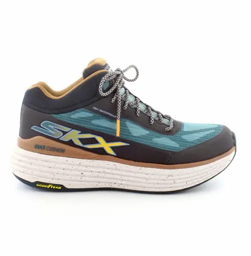 Skechers Max Cushioning Waterproof damestøvler - (Mørk blå, str. 37)