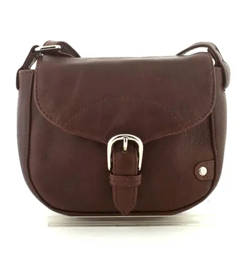 Depeche Lille Cross-over Crossbody - (Mørk brun, Onesize,)