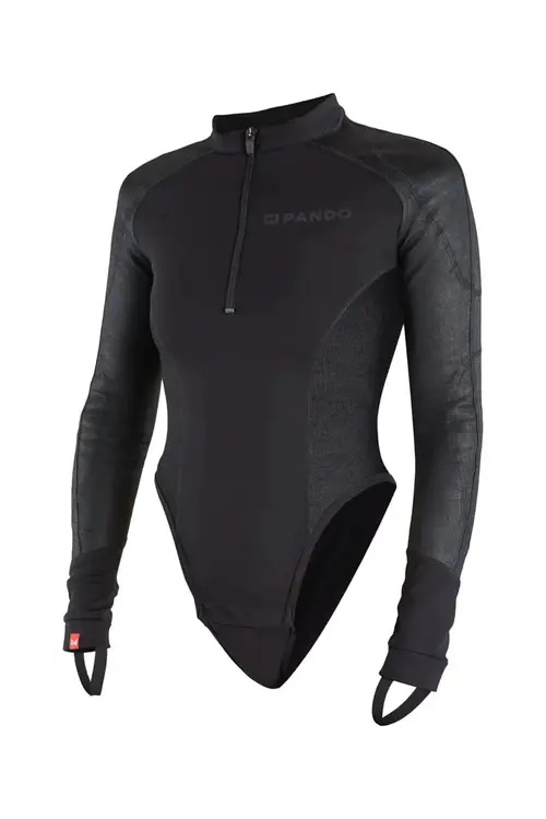 SHELL WW BLACK  Pansrede Motorcykel Baselayer / Body til kvinder