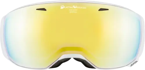 Alpina Estetica Qv Skibrille (Farve: White Gloss, Størrelse: One Size)