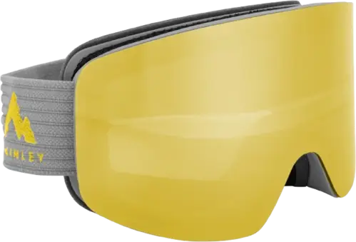 Mckinley Flyte Magnetic Skibrille (Farve: Grey/yellow, Størrelse: Senior)