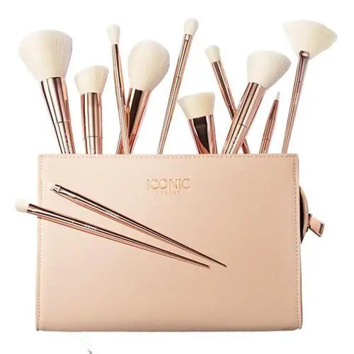 Iconic London, Ultimate Dry Brush Set - Makeup, Makeupbørster, Makeuppensler, Penselsæt