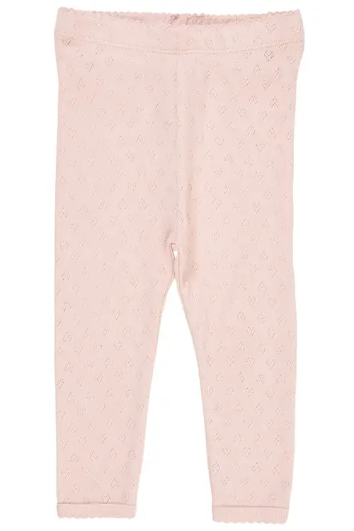 LEGGING M. HJERTE MØNSTER - DUSTY ROSE - DUSTY ROSE / 74