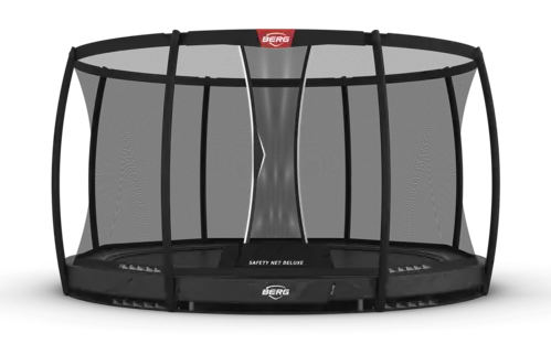 BERG Elite InGround 380 Grey + Safety Net Deluxe