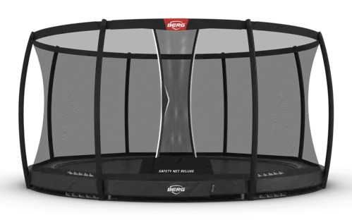 BERG Elite InGround 430 Grey + Safety Net Deluxe