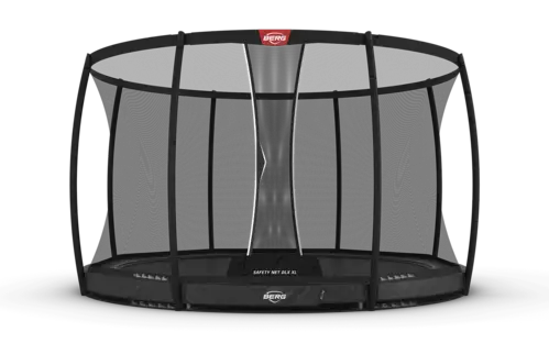 BERG Elite InGround 430 Grey + Safety Net DLX XL