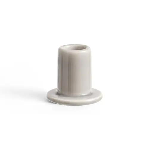 Tube Candleholder S light grey